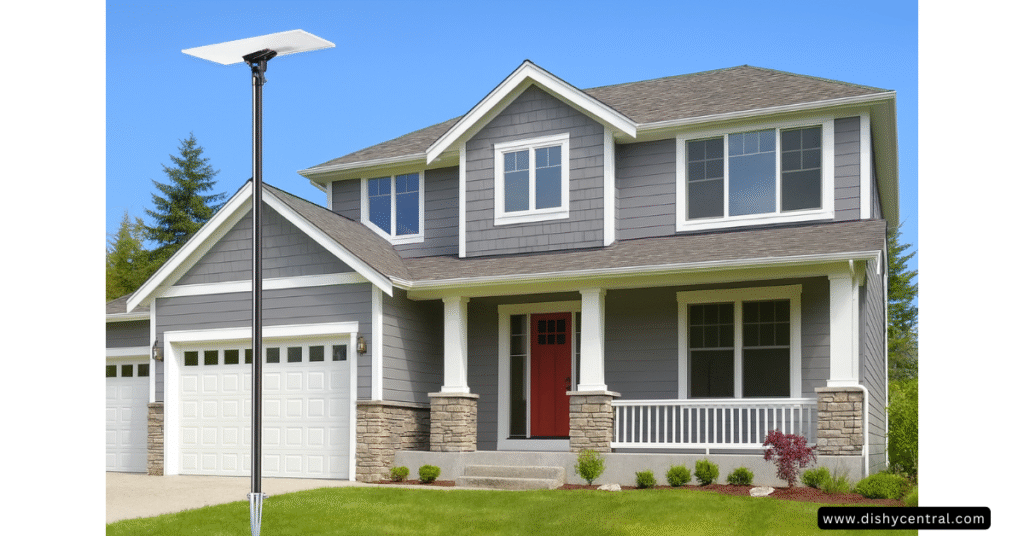 Ybervont Starlink pole mount