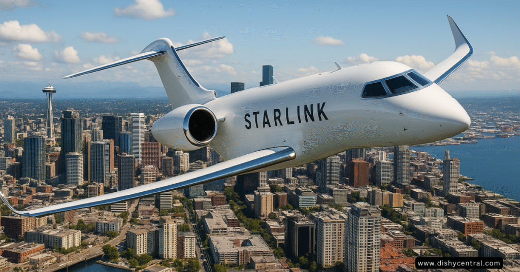 Starlink for aviation