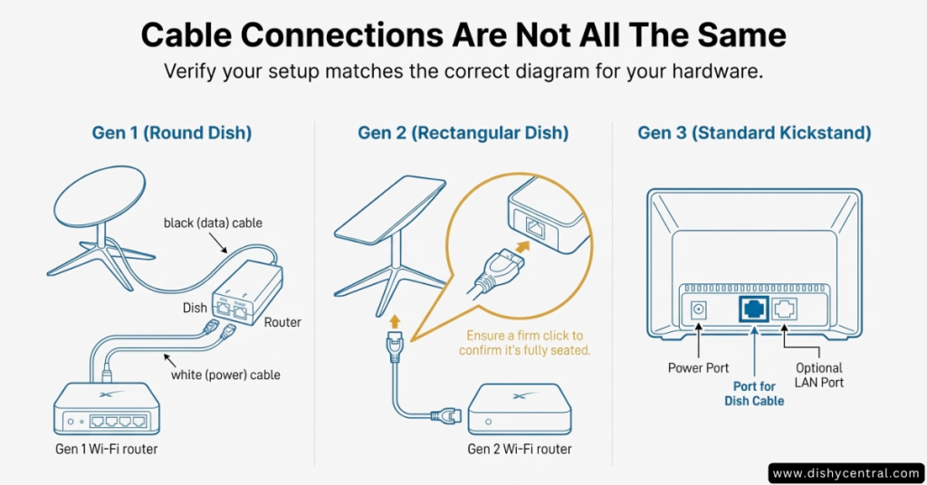 Starlink Router Unreachable - cable Diagram Starlink Router Unreachable - cable Diagram
